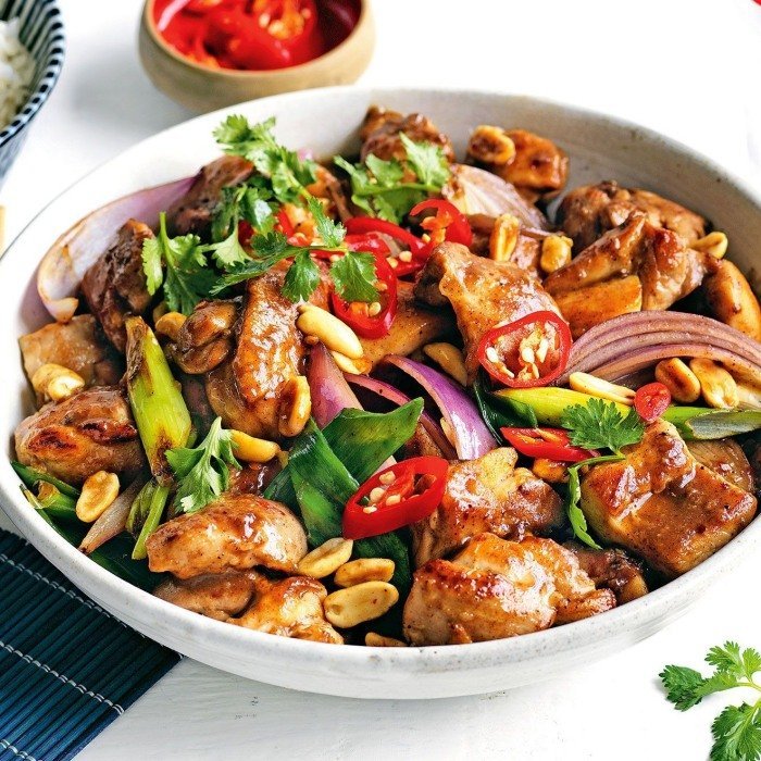 Kang Pao Rice Bowl